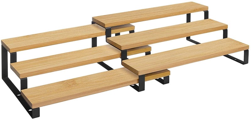 Bamboo Spice Rack - Black Carousel 2