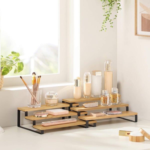 Bamboo Spice Rack - Black Carousel 8
