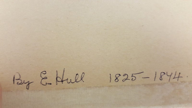 E. HULL – CIRCA 1860 WATERCOLOUR FROM ENGLAND Carousel 8