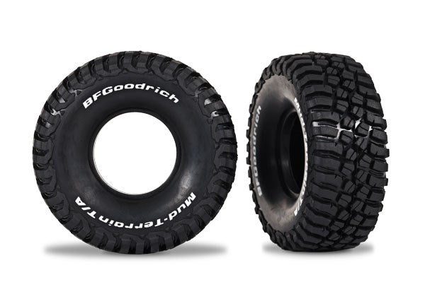 Traxxas 9868 TIRES BFG MT TA KM3 2.4X1.0 (2) Carousel 1