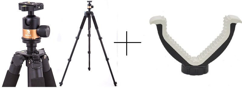 Super Heavy Duty Professional Hunting Tripod 1.8m Tall Maximum Load 10kg Carousel 1