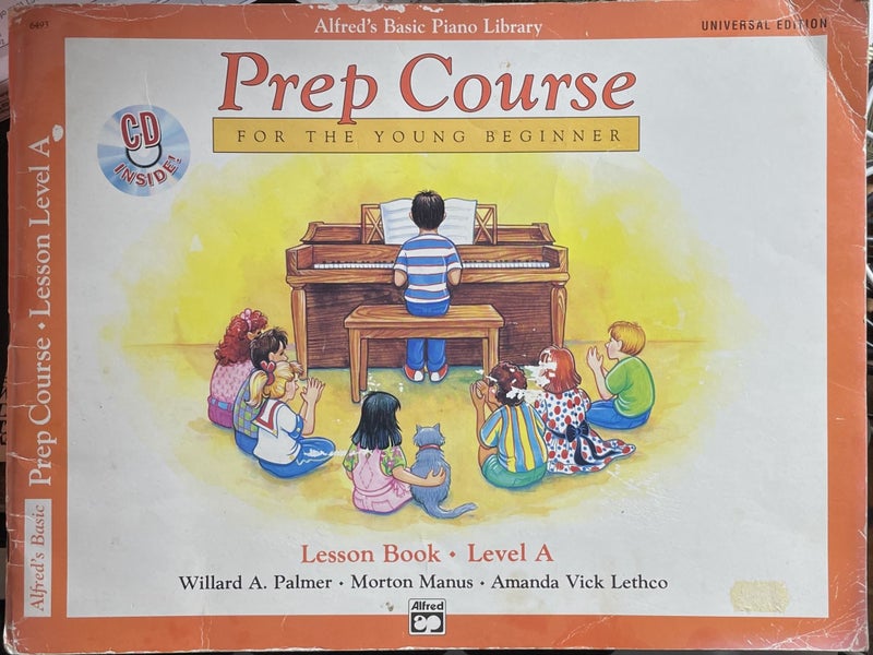 Alfred's Basic Piano Prep ­Course for Young Beginner Lesson Book Level A with CD Carousel 1