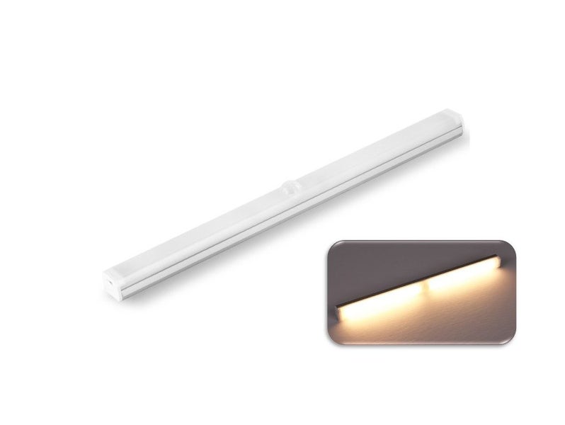 PTN 30cm WARM Recharageble Night Light LED Motion Sensor Closet Indoor Stair Carousel 1