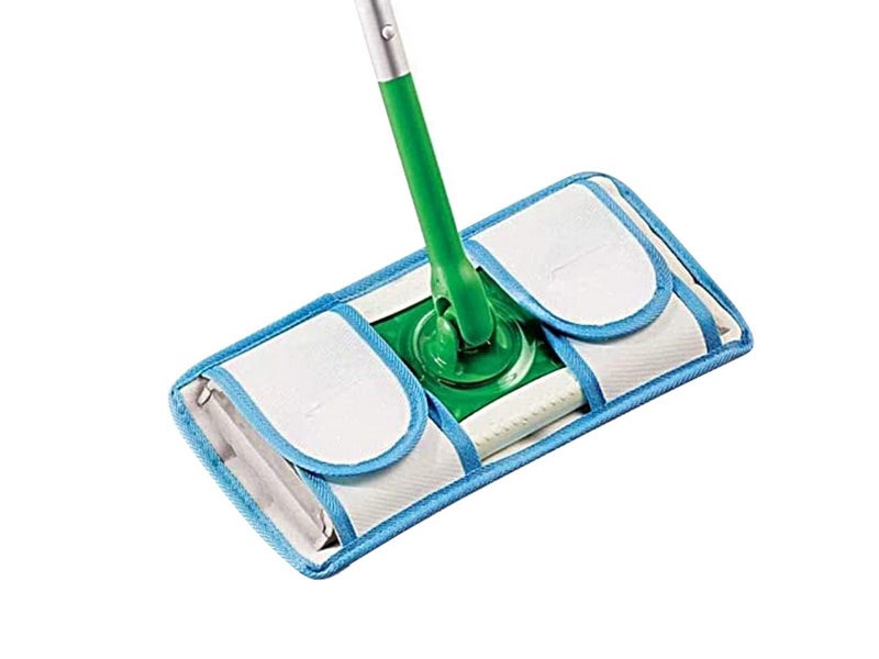 4Pcs Reusable Microfiber Mop Pad Refills for Swiffer Flat Mop Carousel 3