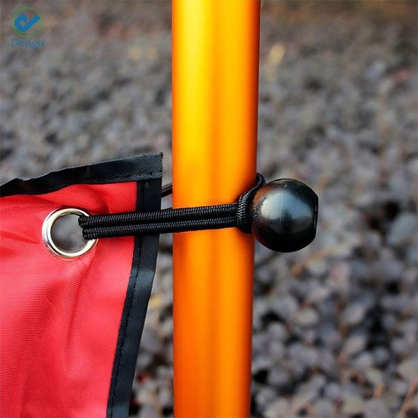 10 Pack 6" Ball Bungee Bungie Cord Heavy Duty Canopy Tarp Tie Down Cord Carousel 5