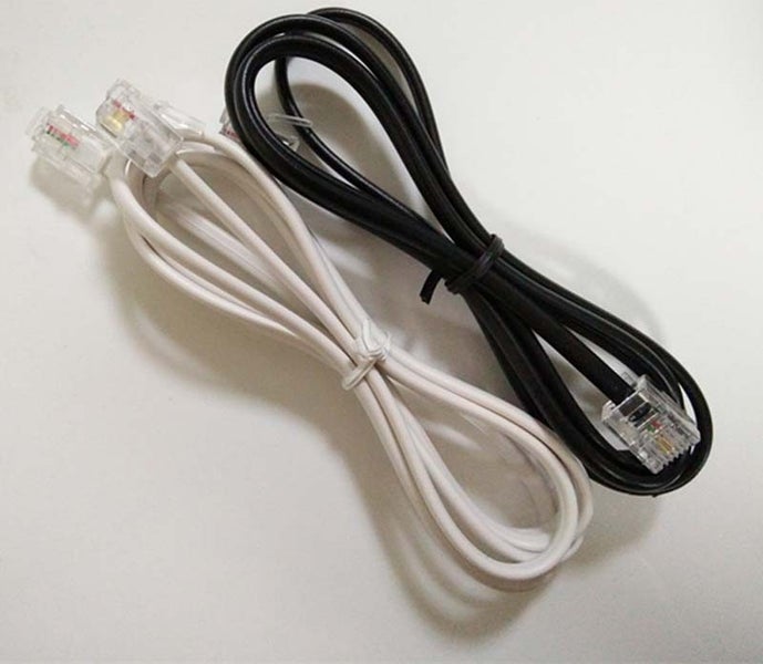 15 Meter RJ11 to RJ11 Modem / Telephone to phone line jack cable cord lead Carousel 1