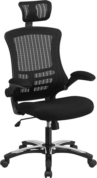 Flash Furniture High-Back Black Mesh Swivel Ergonomic Executive Office Chair Carousel 5
