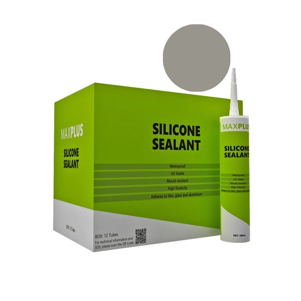 BOX MAXPLUS FAST CURE SILICONE ACETIC A112 STORM GREY 300ML (12pcs) Carousel 1