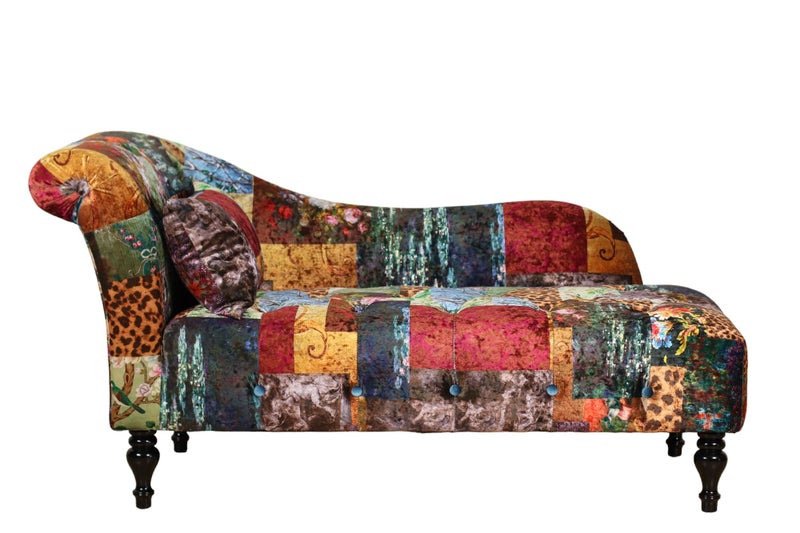 TNC Patchwork Chaise Chair, 55D Carousel 2