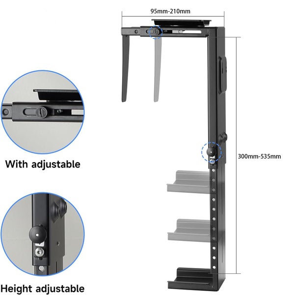 Under Desk Wall Mount New Carousel 2