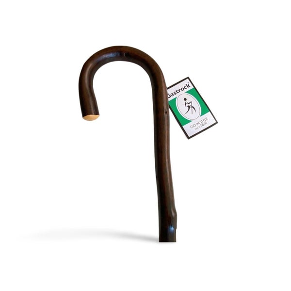 Chestnut Timber Cane - Handcrafted Natural Wood Walking Stick Carousel 2