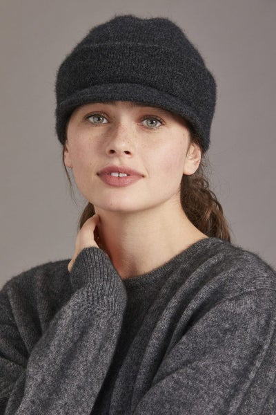 Possum Merino Cap with Peak Carousel 2