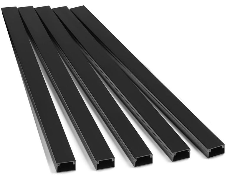 5M Cord Cover Kit Cord Wires Hider - Black Carousel 1
