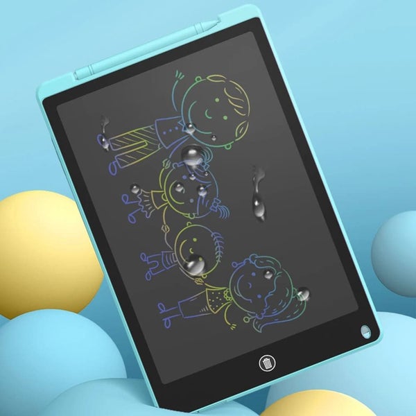 8.5 Inch LCD Writing Tablet Doodle Board - Blue Carousel 1
