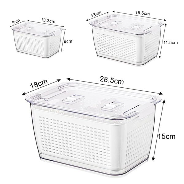 Refrigerator Organiser Bins Carousel 9