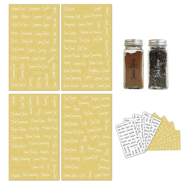 Spice Labels Set - (Set of 276) Carousel 2