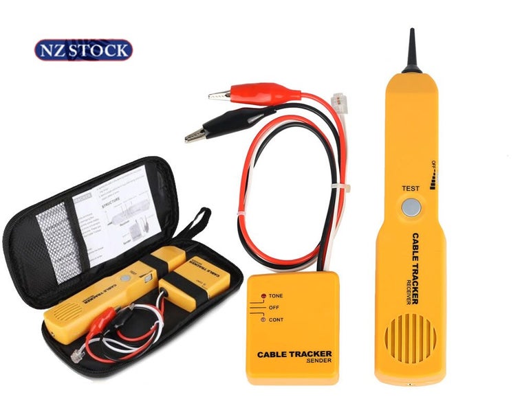 RJ11 Network Cable Tracker - Wire Tracer & Tester Tool Kit Carousel 1