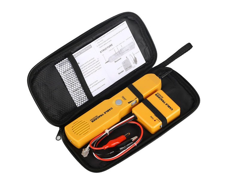 RJ11 Network Cable Tracker - Wire Tracer & Tester Tool Kit Carousel 8