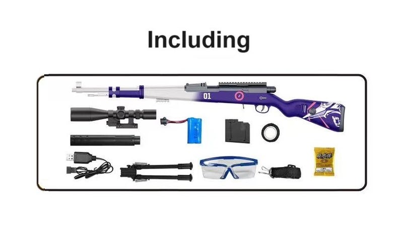 Gel Blaster, 98K Model, Manual and Auto mode, Strong Power Carousel 2