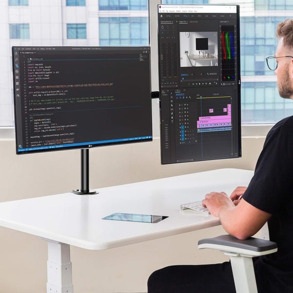 Dual Monitor Stand Carousel 6