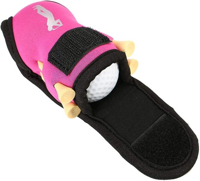 Pink Golf Ball Cover Golf Tee Bag Golf Ball And Tee Carousel 3
