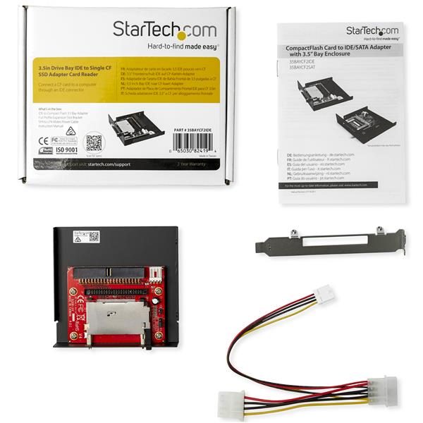 3.5in Drive Bay IDE to Single CF SSD Adapter Card Reader Carousel 5