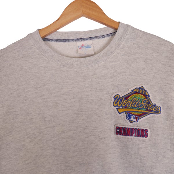 Vintage 1996 MLB World Series Champions Embrodiered Sweatshirt Medium Carousel 2