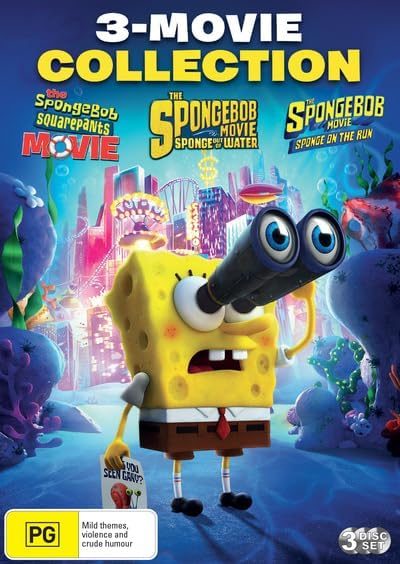 THE SPONGEBOB SQUAREPANTS 3-MOVIE COLLECTION (3DVD) Carousel 1