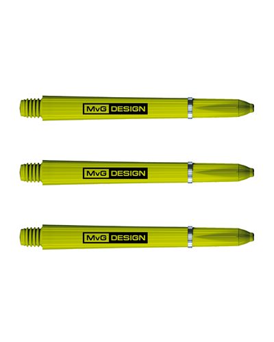 WINMAU MVG SIGNATURE NYLON SHAFT SET MEDIUM (3 PACK) BLACK Carousel 1
