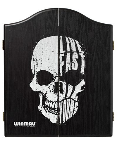 WINMAU DARTBOARD CABINET SKULL Carousel 1