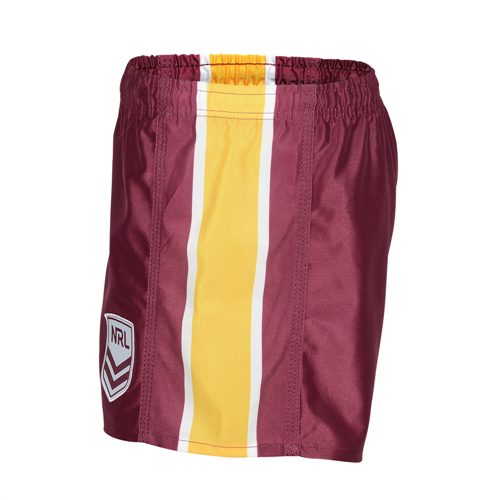 NRL HERITAGE BRISBANE BRONCOS SUPPORTER SHORTS 2XL Carousel 2