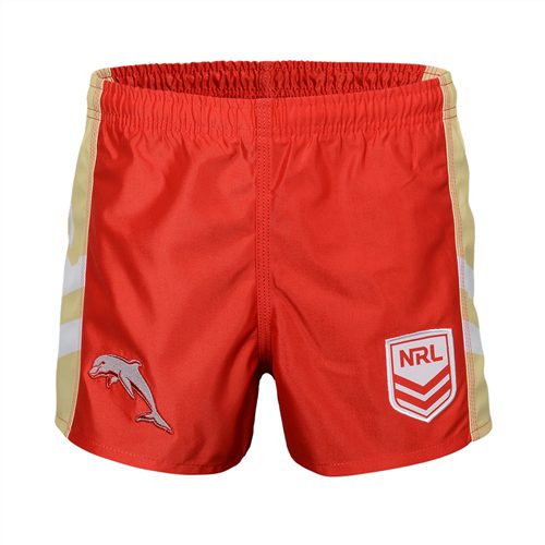 NRL HERITAGE DOLPHINS SUPPORTER SHORTS KIDS' 8 Carousel 1
