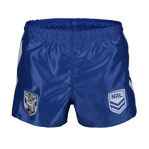 NRL HERITAGE BULLDOGS SUPPORTER SHORTS ROYAL XL Carousel 1
