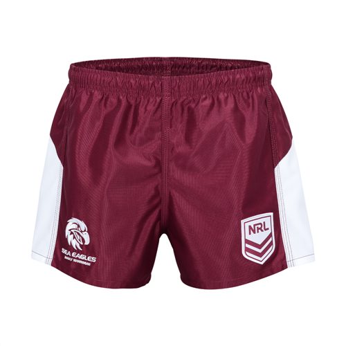 NRL HERITAGE MANLY SEA EAGLES SUPPORTER SHORTS 4XL Carousel 1