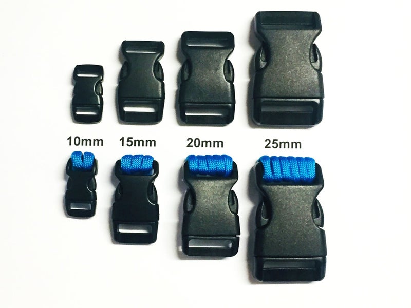 Buckles 15mm 5/8" 10pk Black Carousel 3