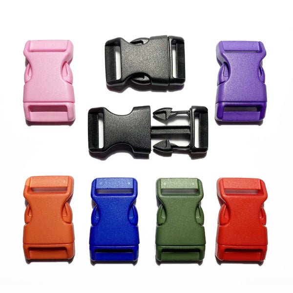 Buckles 25mm 1" 2pk Black Carousel 4