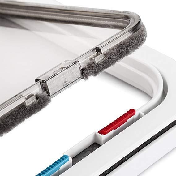 XL Cat Dog Pet Flap Door Magnetic Pet Door with 4 Way Lock Size Extra Large64293945602307113