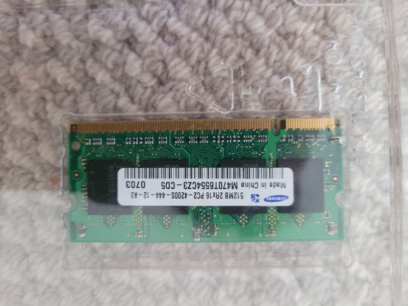 Ram, 512 MB, DDRII, New, Samsung Carousel 1