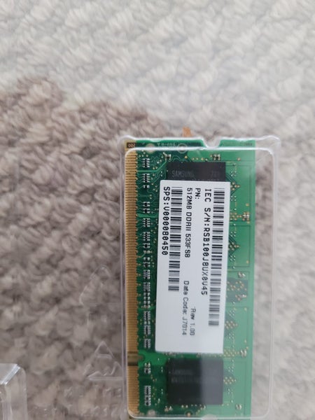 Ram, 512 MB, DDRII, New, Samsung Carousel 3