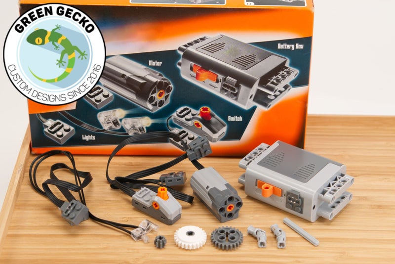SALE! Alternative LEGO Power Functions Motor Set (8293) - Green Gecko Workshop62933726710018116