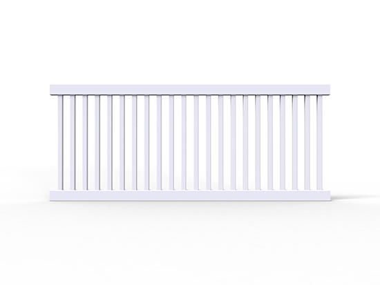 Ellen - Picket PVC Fence Panel Kit 1200H x2400W (Post Length-1930mm) Carousel 2
