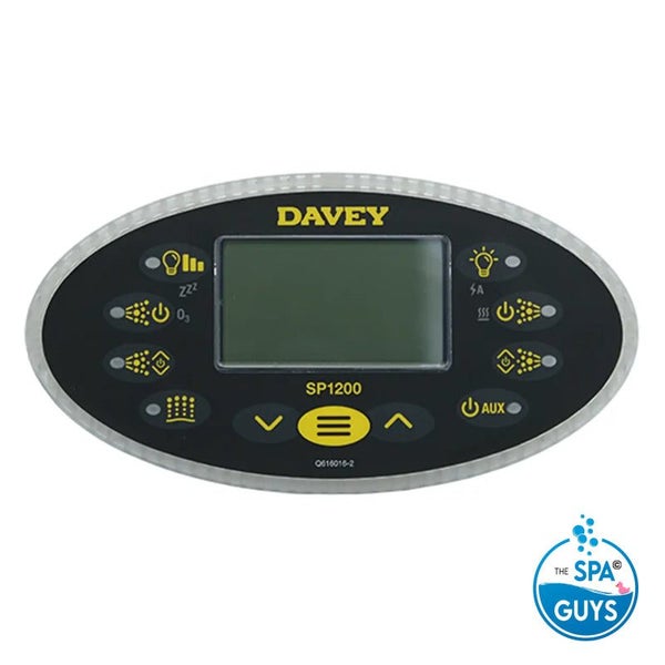 Davey/Spa-Quip Sp1200 Oval Touchpad And Overlay Carousel 2
