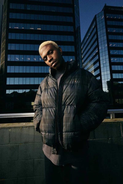 Huffer Mens U OF H Puffer in Asphalt/Eggplant Carousel 5