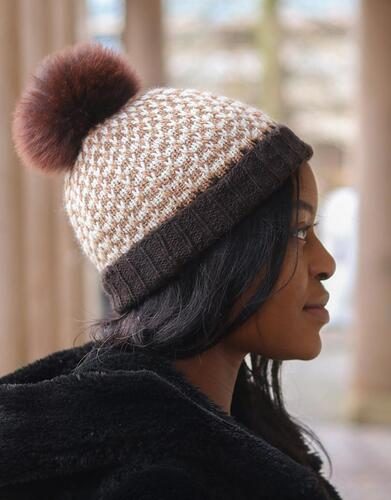 TOFT Alpaca Fur Pom Pom Cocoa Carousel 2
