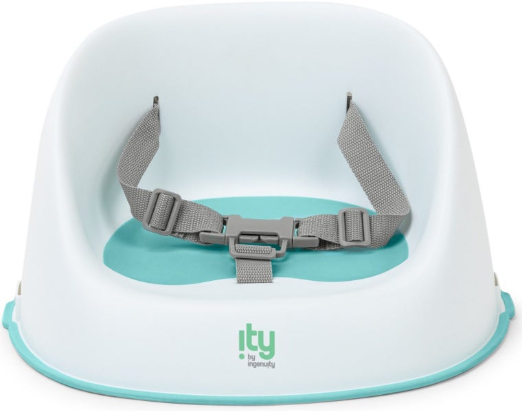 ITY by Ingenuity: Simplicity Easy-Clean Booster Seat - Oat Carousel 1