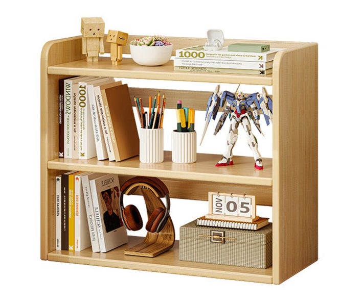 Desktop Book Rack Organizer Shelf Carousel 1