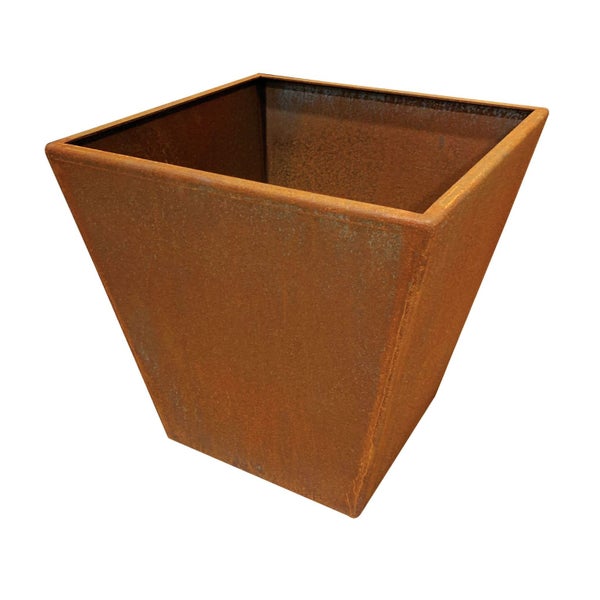 PLANTER BOX- LARGE CORTEN TAPERED PLANTER BOX Carousel 2