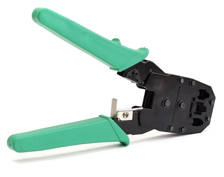 Network Ethernet LAN Kit Cable Tester Crimper Plier Tool Carousel 2