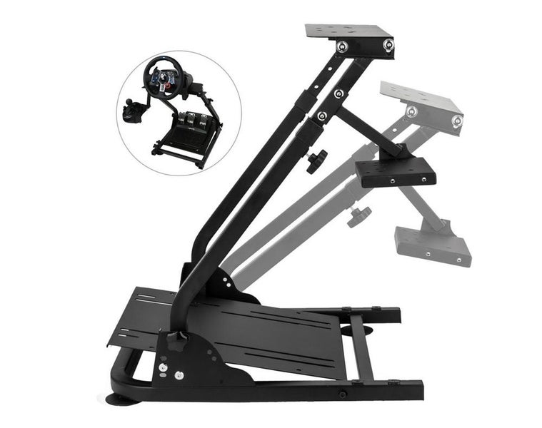 Adjustable Gaming Racing Simulator Steering Wheel Stand New Carousel 2
