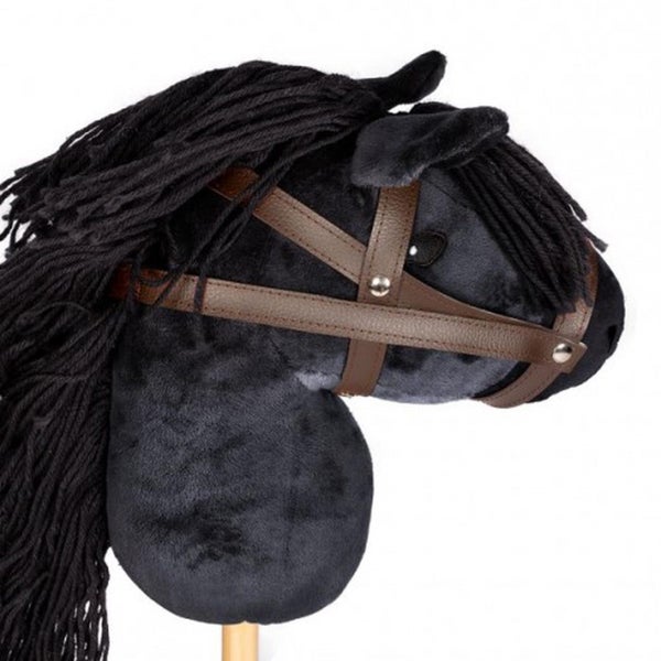 Astrup Hobby Horse (Black) - 68cm Carousel 1